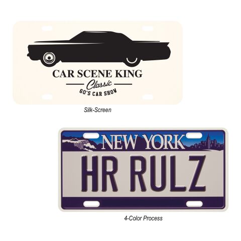 Custom License Plate 0.075