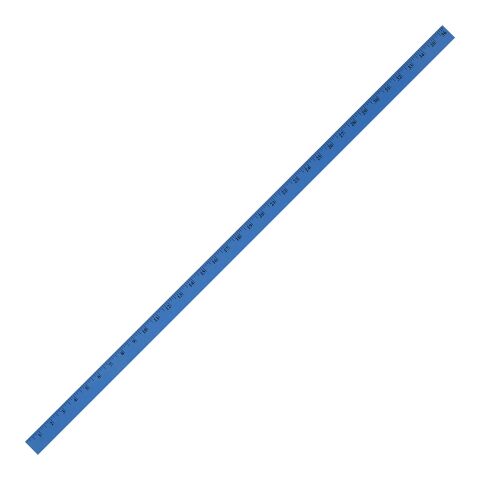 Colorful Enameled Yardstick Blue | No Imprint | not available | not available