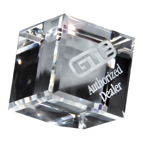 Large Cube Award transparent | No Imprint