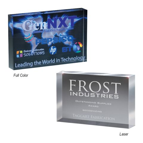 SMALL FREESTANDING BLOCK AWARD transparent | No Imprint