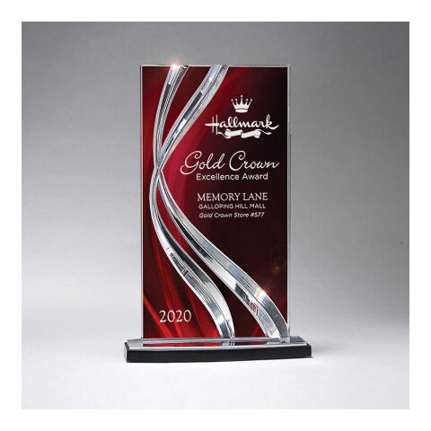 Large Ribbon Award Red | No Imprint