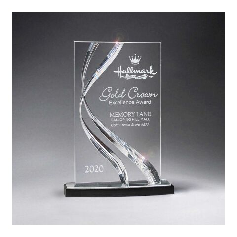 Medium Clear Award transparent | No Imprint