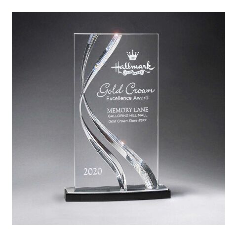 Large Clear Award White | No Imprint