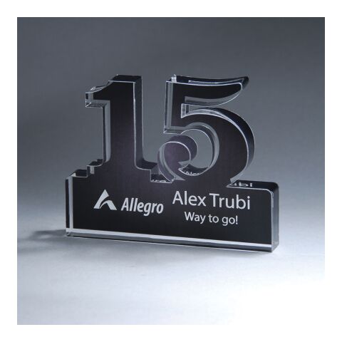 Freestanding 15 Year Anniversary Award