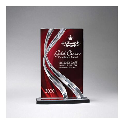 Medium Ribbon Award Red | No Imprint