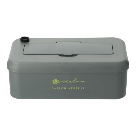 Bamboo Fiber Lunch Box with Utensil Pocket Standard | Gray | No Imprint | not available | not available