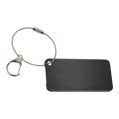 Aluminum Identification Tag Standard | Black | No Imprint | not available | not available