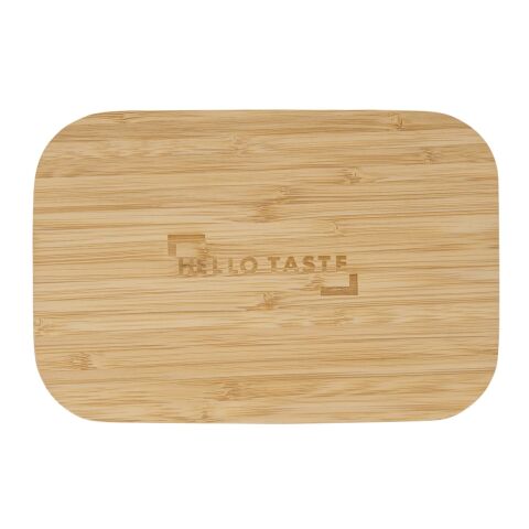 Bamboo Fiber Lunch Box with Cutting Board Lid