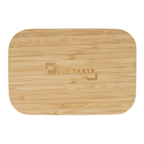 Bamboo Fiber Lunch Box with Cutting Board Lid