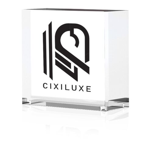 Stackable Clear Acrylic Top Award Black