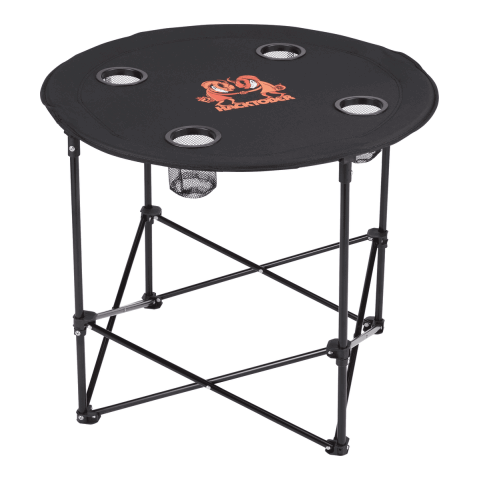 Game Day Folding Table (4 person) Black | No Imprint | not available | not available