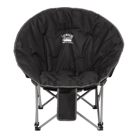 Folding Moon Chair (400lb Capacity) Black | No Imprint | not available | not available
