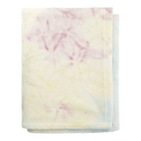 Tie Dye Flannel Fleece Blanket Red | No Imprint | not available | not available