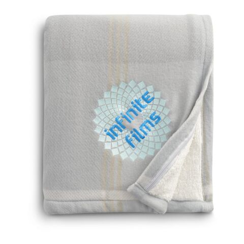 Plaid Fleece Sherpa Blanket