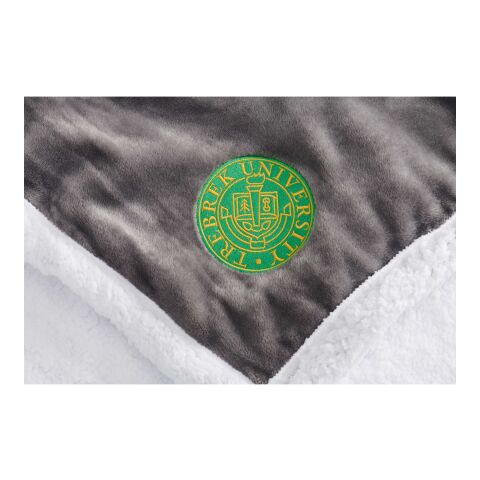 Field &amp; Co.® Chevron Striped Sherpa Blanket Gray | No Imprint | not available | not available