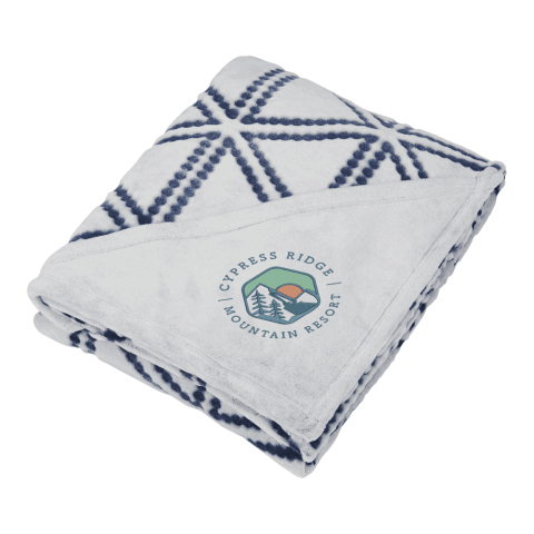 Sculpture Print Ultra Plush Blanket Navy | No Imprint | not available | not available