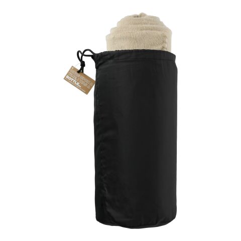 100% Recycled PET Fleece Blanket with RPET Pouch 