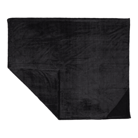 Luxury Comfort Flannel Fleece Blanket Black | No Imprint | not available | not available