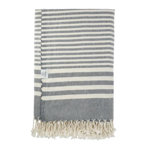 Hilana Upcycled  Fethiye Throw Blanket Standard | Blue | No Imprint | not available | not available