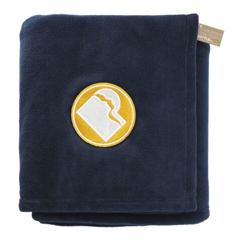 Recycled PET Oversized Coral Fleece Blanket Navy | No Imprint | not available | not available