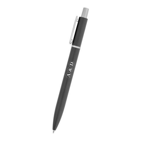 Sutton Roe Pen Charcoal | 1-color Screen Print | Barrel | 1.50 Inches × 0.50 Inches