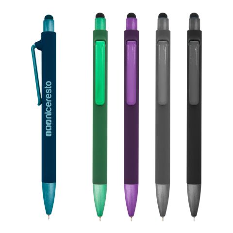 Sonnie Rubberized Pen Blue | No Imprint | not available | not available