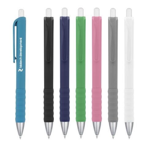 Ripple Gel Pen Black | Silk Screen | Barrel | 2.00 Inches × 0.50 Inches