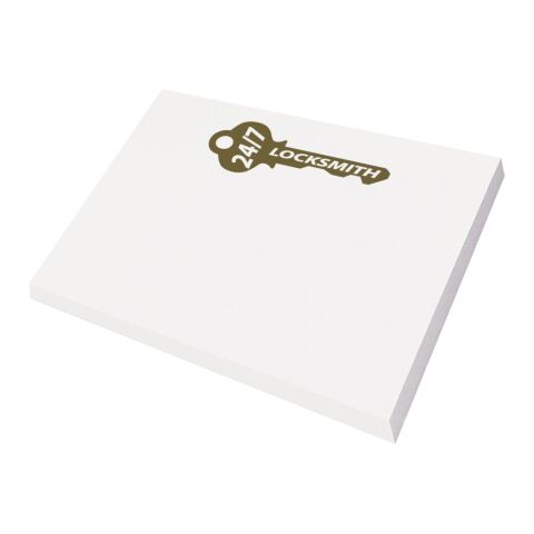 Post-It® 4&quot; x 3&quot; Full Color Notes- 25 Sheets White | 4 Color Process | Front | 3.62 Inches × 2.50 Inches