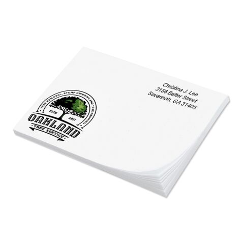 Post it 4x3 Full Color Recycled Notes - 25 Sheets White | No Imprint | not available | not available