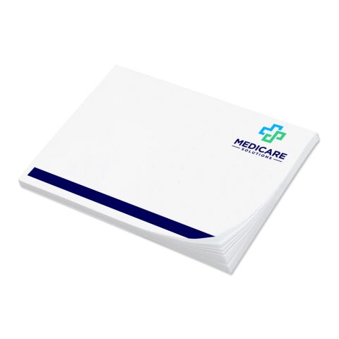 Post It 4x3 Full Color Recycled Notes - 50 Sheets White | No Imprint | not available | not available