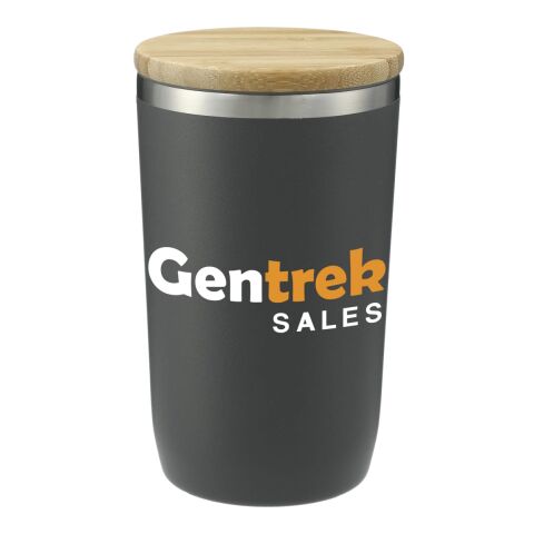 Brees Copper Vac Tumbler w/ FSC Bamboo lid 14oz Standard | Gray | No Imprint | not available | not available