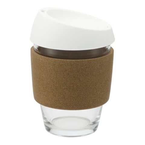 Brooklyn Glass cup with Cork Band 12oz Standard | Clear | No Imprint | not available | not available