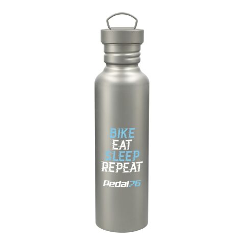 Griffen Titanium Sport Bottle 25oz Standard | Silver | No Imprint | not available | not available