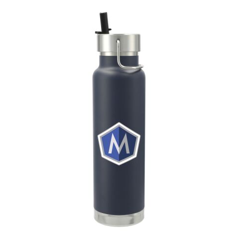 Thor Copper Vacuum Insulated Bottle 25oz Straw Lid Standard | Navy | No Imprint | not available | not available