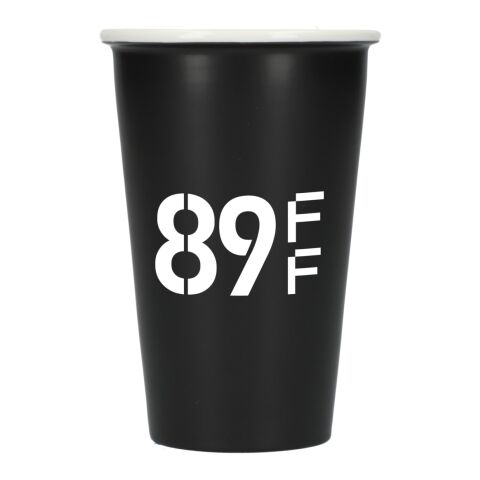 Dimple Double Wall Ceramic Cup 10oz