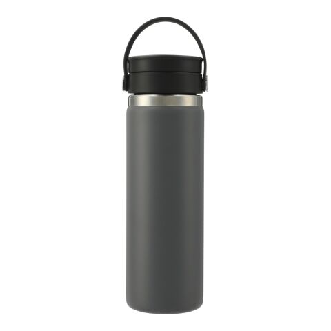 Hydro Flask® Wide Mouth With Flex Sip™ Lid 20oz Standard | Stone | Laser Engraving | Centered on tumbler opposite Hydro Flask, - Center of art 5.73&quot; up from bottom | 1.75 Inches × 1.00 Inches