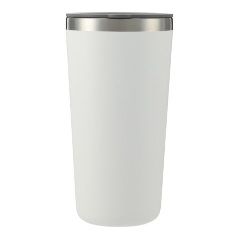 Hydro Flask® All Around™ Tumbler 20oz Standard | White | 1 color Screen Print | Full wrap, Centered on tumbler opposite Hydro Flask, - Center of art 3.05&quot; up from bottom | 5.60 Inches × 3.50 Inches