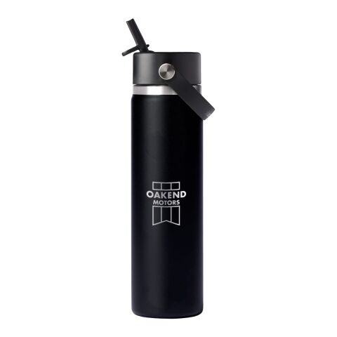 Hydro Flask® Wide Mouth w/ Flex Straw Cap 24oz Onyx