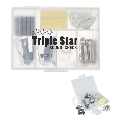 7-In-1 Stationery Kit Frost Clear | No Imprint | not available | not available