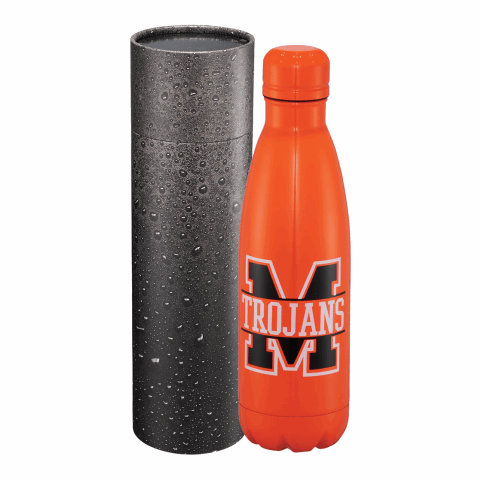 Copper Vac Bottle 17oz With Cylindrical Box