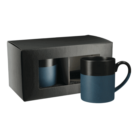 Otis Ceramic Mug 2 in 1 Gift Set Navy | No Imprint