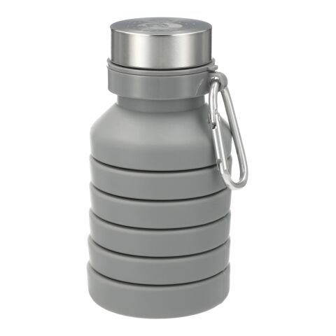Zigoo Silicone Collapsible Bottle 18oz Standard | Gray | No Imprint | not available