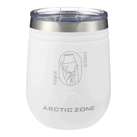 Arctic Zone® Titan Thermal HP® Wine Cup 12oz Standard | White | No Imprint | not available | not available