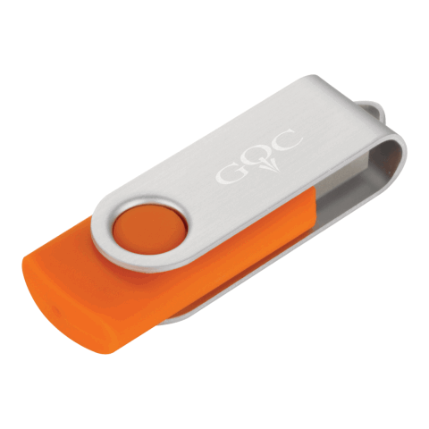 Rotate Flash Drive 2GB Standard | Orange | No Imprint | not available | not available