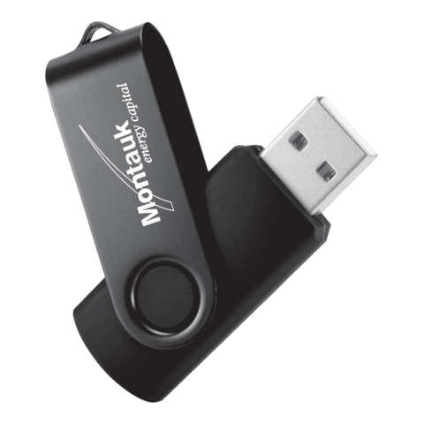 Rotate 2Tone Flash Drive 2GB Standard | Black | No Imprint | not available | not available