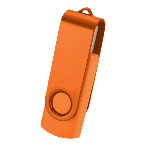 Rotate 2Tone Flash Drive 4GB Orange | No Imprint | not available | not available