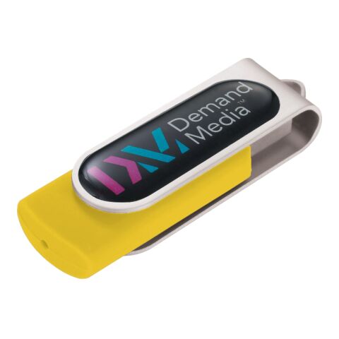 Domeable Rotate Flash Drive 2GB Standard | Yellow | No Imprint | not available | not available