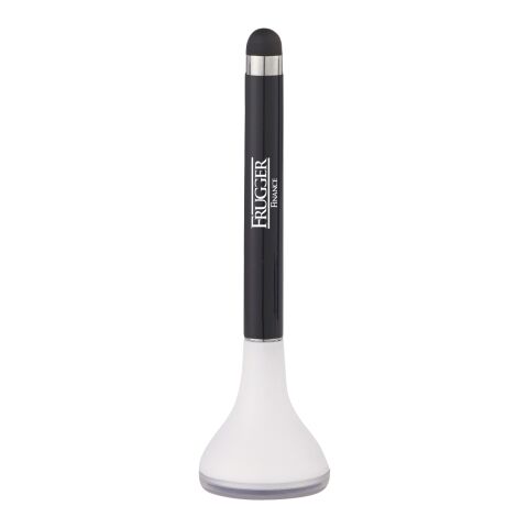 Stylus Pen Stand With Screen Cleaner White/Black | No Imprint | not available | not available