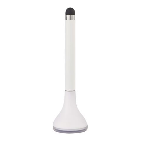 Stylus Pen Stand With Screen Cleaner White | No Imprint | not available | not available