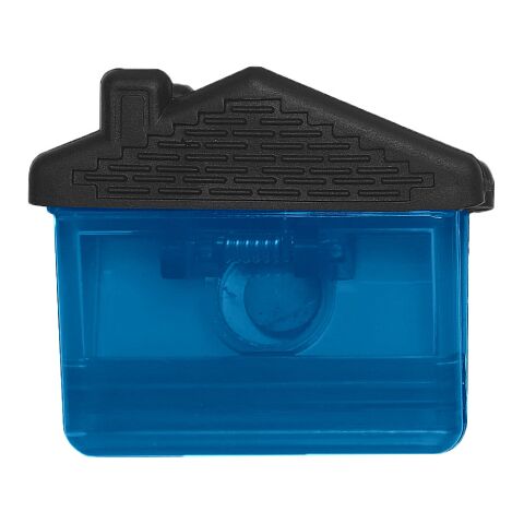 House Shape Clip Translucent Blue | No Imprint | not available | not available